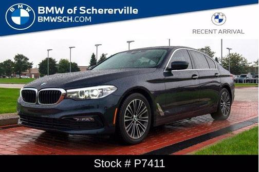 Imperial Blue Metallic 2018 BMW 540 i xDrive