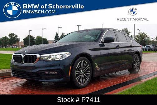 Imperial Blue Metallic 2018 BMW 540 i xDrive