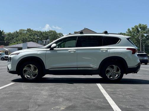 Quartz White 2021 Hyundai SANTA FE SEL