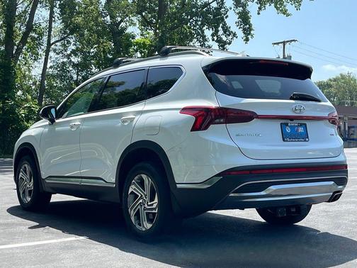 Quartz White 2021 Hyundai SANTA FE SEL