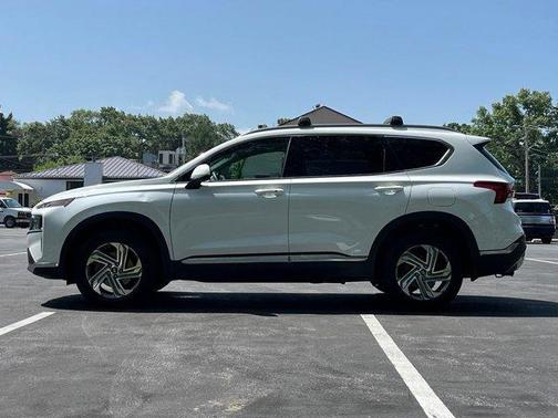 Quartz White 2021 Hyundai SANTA FE SEL
