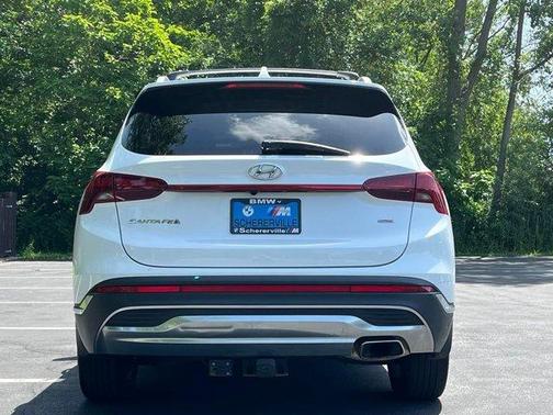 Quartz White 2021 Hyundai SANTA FE SEL