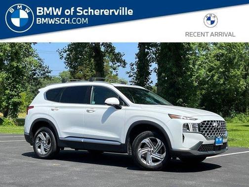 Quartz White 2021 Hyundai SANTA FE SEL