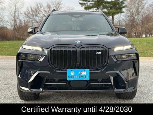 Carbon Black Metallic 2025 BMW X7 M60i
