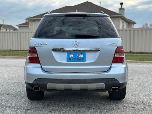 Blue 2008 Mercedes-Benz M-Class ML 350 4MATIC