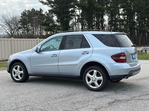 Blue 2008 Mercedes-Benz M-Class ML 350 4MATIC
