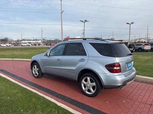 Blue 2008 Mercedes-Benz M-Class ML 350 4MATIC