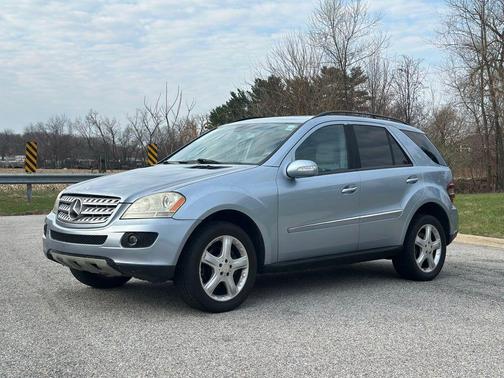 Blue 2008 Mercedes-Benz M-Class ML 350 4MATIC