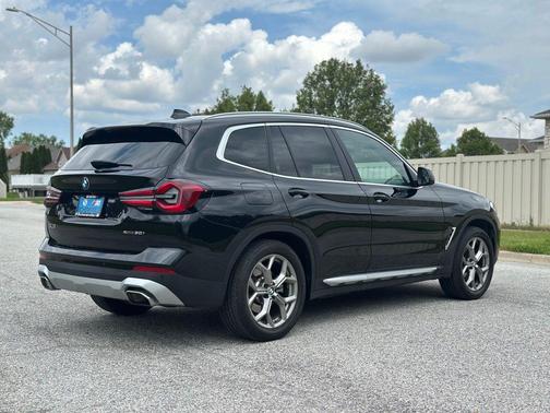 Black Sapphire Metallic 2024 BMW X3 xDrive30i