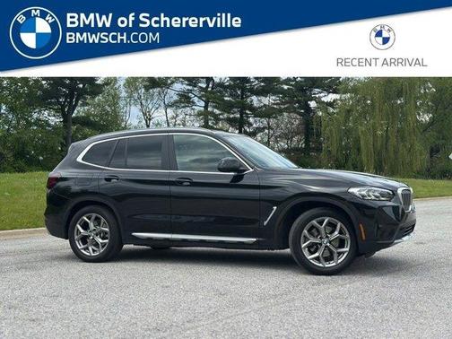 Black Sapphire Metallic 2024 BMW X3 xDrive30i