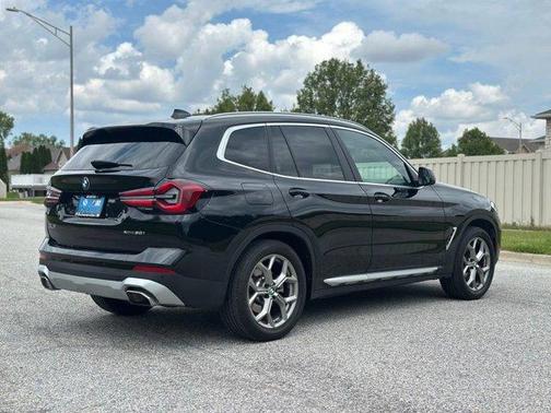 Black Sapphire Metallic 2024 BMW X3 xDrive30i