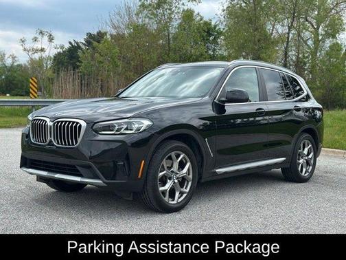 Black Sapphire Metallic 2024 BMW X3 xDrive30i