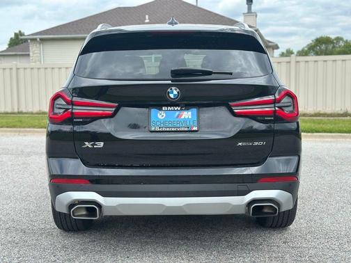 Black Sapphire Metallic 2024 BMW X3 xDrive30i