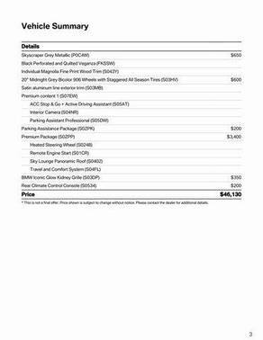 2025 BMW X3 30 xDrive