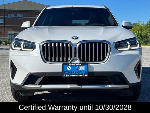 Mineral White Metallic 2024 BMW X3 xDrive30i