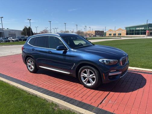 Phytonic Blue Metallic 2018 BMW X3 xDrive30i