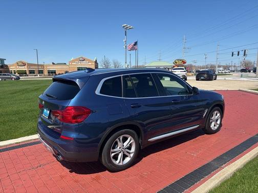 Phytonic Blue Metallic 2018 BMW X3 xDrive30i