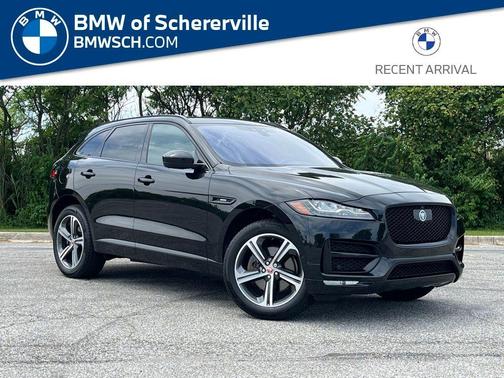Santorini Black 2018 Jaguar F-PACE 35t R-Sport