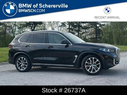 Black Sapphire Metallic 2024 BMW X5 xDrive40i