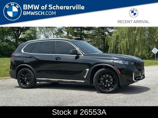 Black Sapphire Metallic 2024 BMW X5 xDrive40i