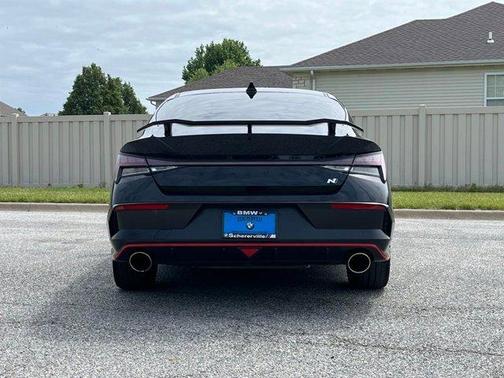 Black 2025 Hyundai ELANTRA N Base