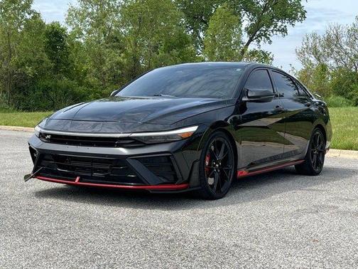 Black 2025 Hyundai ELANTRA N Base
