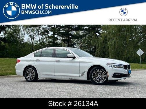 Alpine White 2018 BMW 530 i xDrive
