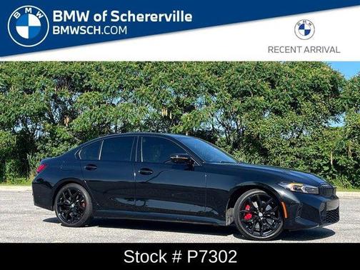 Black Sapphire Metallic 2025 BMW 330 i xDrive