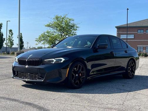 Black Sapphire Metallic 2025 BMW 330 i xDrive