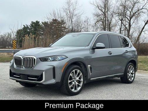 Skyscraper Gray Metallic 2024 BMW X5 xDrive40i