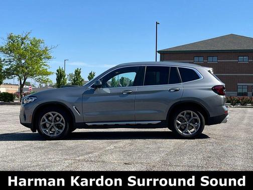 Skyscraper Gray Metallic 2023 BMW X3 xDrive30i