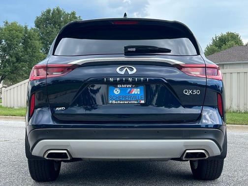 Hermosa Blue 2023 INFINITI QX50 Luxe