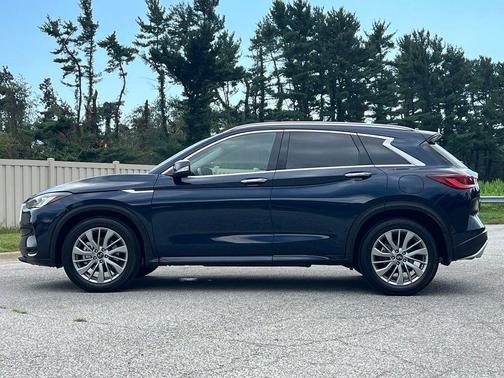 Hermosa Blue 2023 INFINITI QX50 Luxe