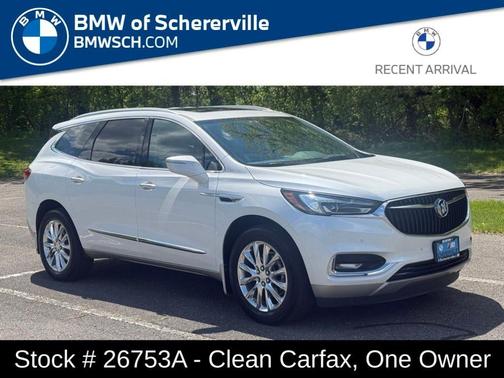 White Frost Tri-Coat 2021 Buick Enclave Premium