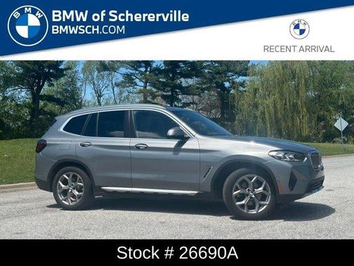 Skyscraper Gray Metallic 2024 BMW X3 xDrive30i