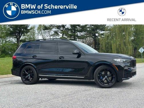 Black Sapphire Metallic 2021 BMW X7 xDrive40i