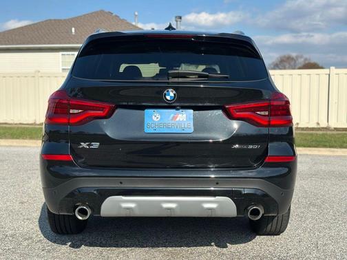 Black Sapphire Metallic 2021 BMW X3 xDrive30i