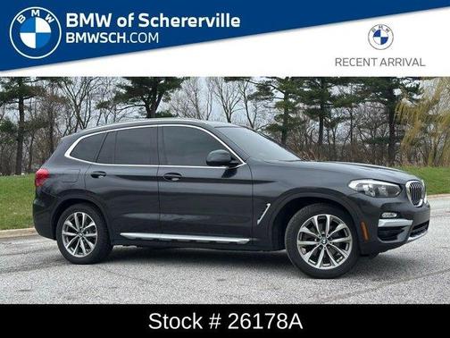 Dark Graphite Metallic 2019 BMW X3 xDrive30i