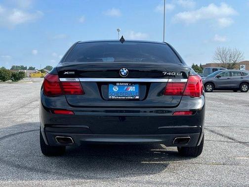 Black Sapphire Metallic 2013 BMW 740 Li xDrive