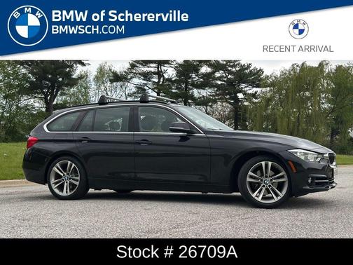 Black Sapphire Metallic 2016 BMW 328 i xDrive SULEV