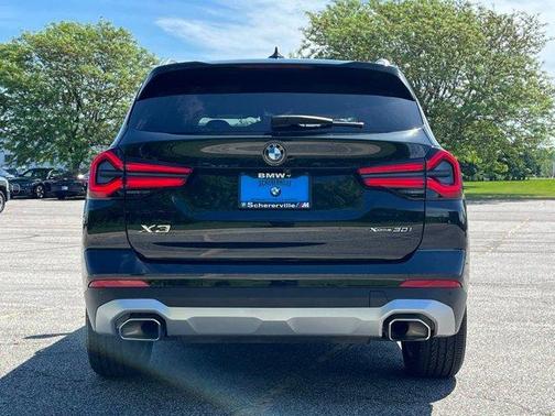 Black Sapphire Metallic 2024 BMW X3 xDrive30i