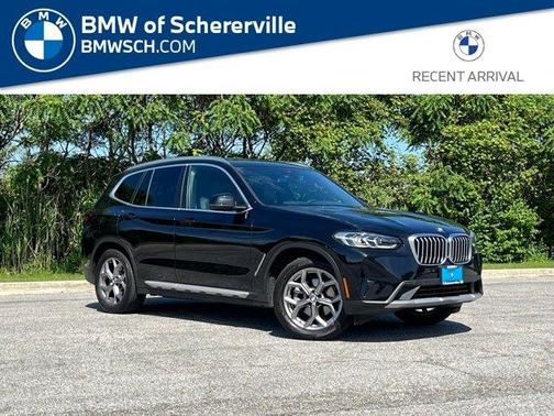 Black Sapphire Metallic 2024 BMW X3 xDrive30i