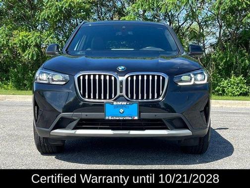 Black Sapphire Metallic 2024 BMW X3 xDrive30i