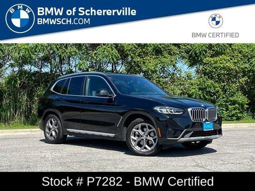 Black Sapphire Metallic 2024 BMW X3 xDrive30i