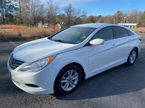 Shimmering White Mica 2012 Hyundai SONATA GLS