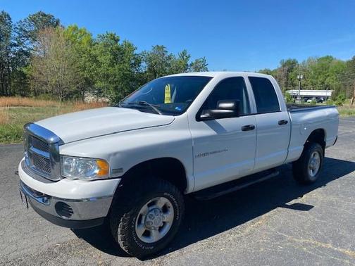 White 2004 Dodge Ram 2500 SLT Quad Cab