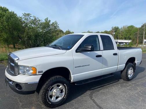 White 2004 Dodge Ram 2500 SLT Quad Cab