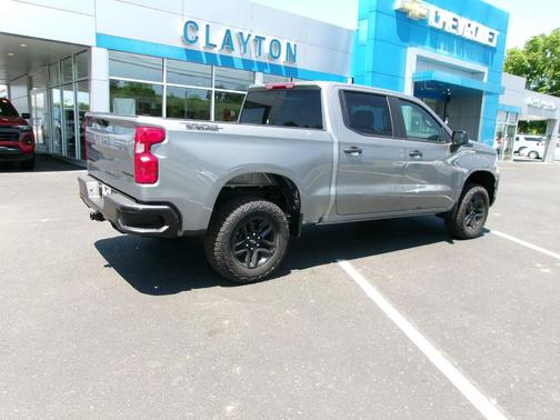 Sterling Gray Metallic 2026 Chevrolet Silverado 1500 Custom Trail Boss