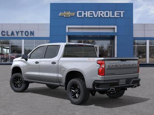 Gray 2026 Chevrolet Silverado 1500 Custom Trail Boss