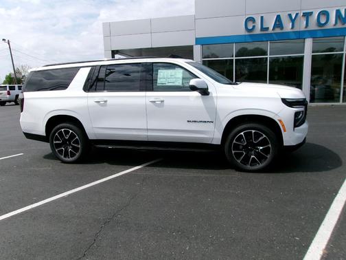 Summit White 2026 Chevrolet Suburban RST